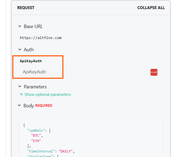How to Create an altFINS API Key (Step-by-Step Guide) - altFINS