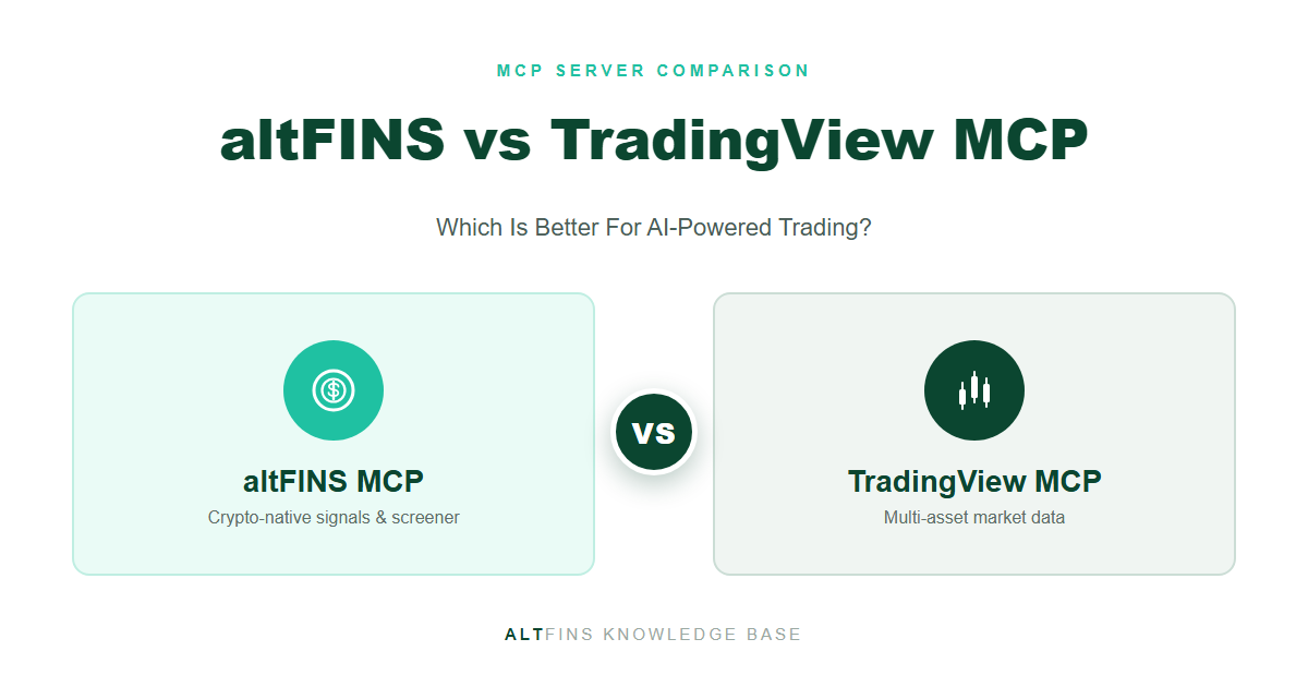 altFINS MCP vs TradingView MCP
