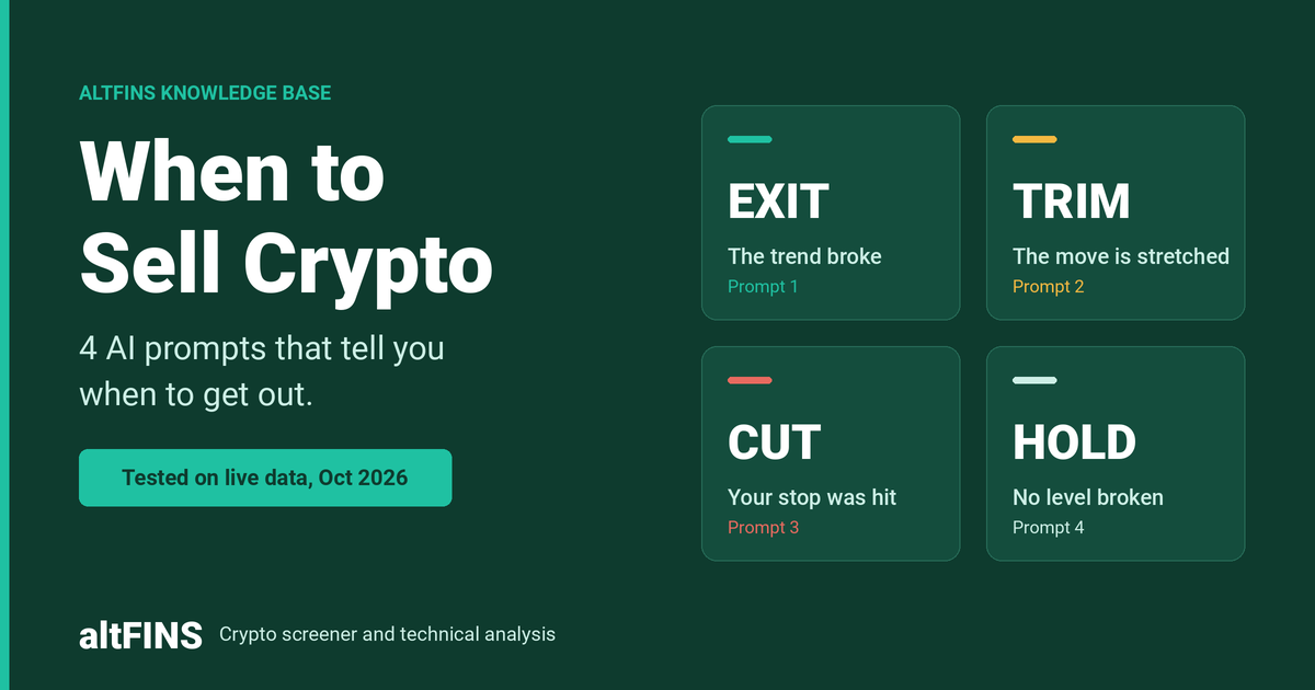 when to sell crypto